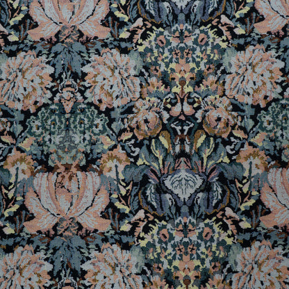 Multicolor Floral Design Cotton Jacquard | SKU: JDD-402