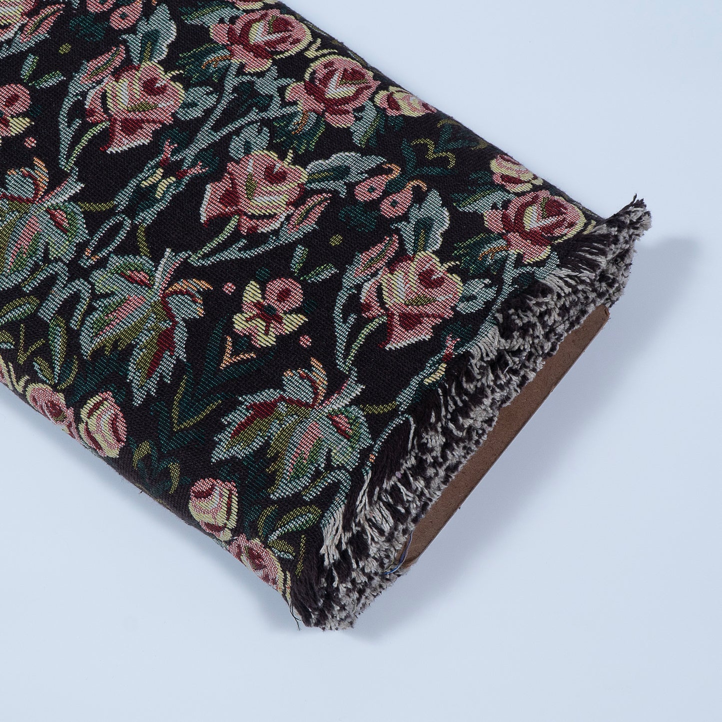 Multicolor Floral Design Cotton Jacquard (SKU : JDD-406)