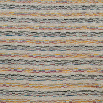 Cream Strepes Cotton Jacquard Fabric | SKU: JDD-408