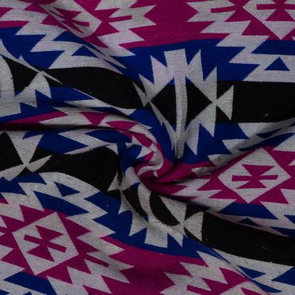 Multicolor Cotton Blend Jacquard | SKU: JDD-409