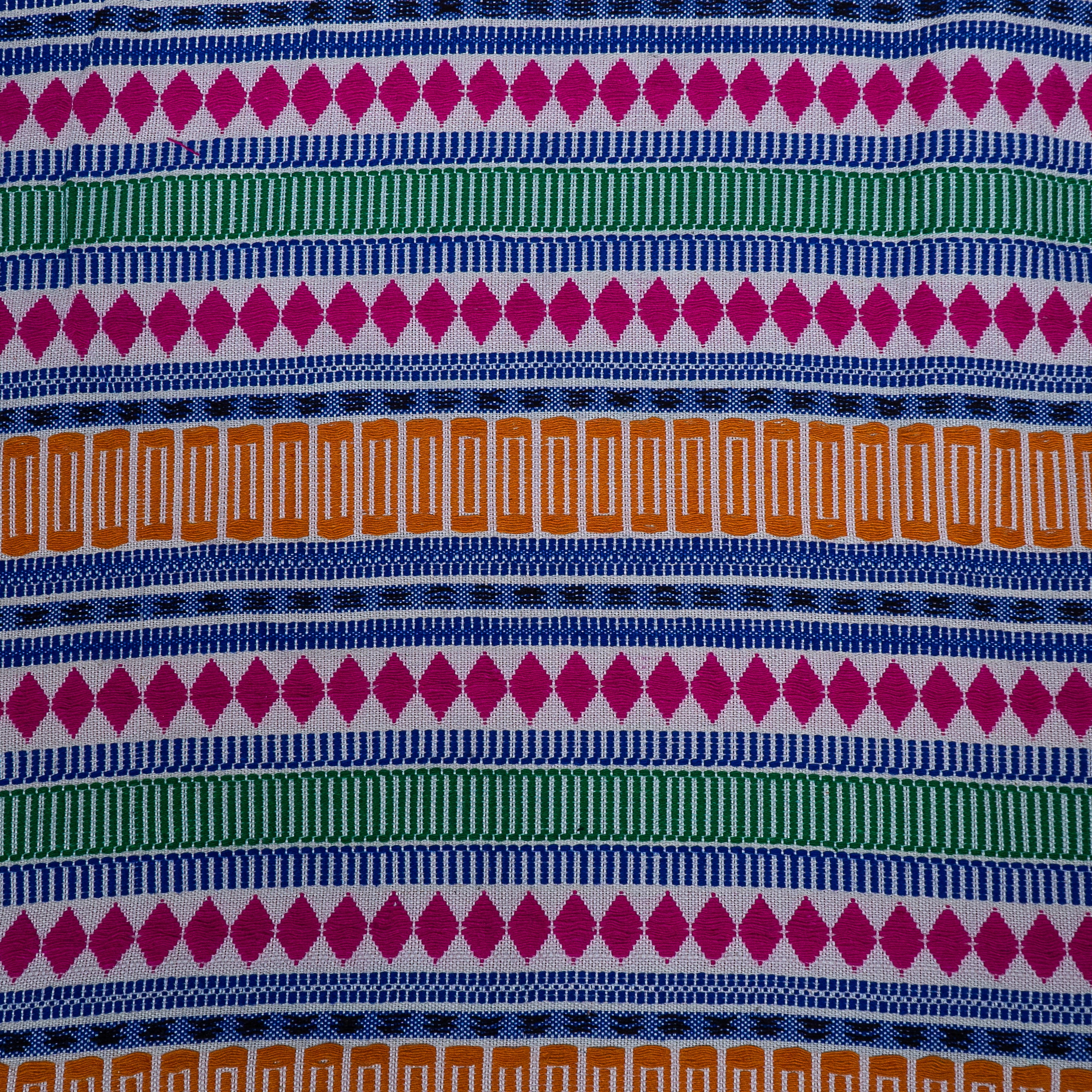 Multicolor Cotton Acrylic Jacquard (Sku: JDD-410)