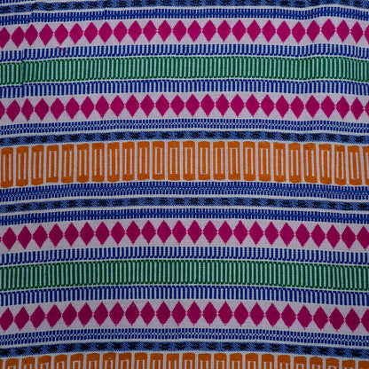 Multicolor Cotton Acrylic Jacquard | SKU: JDD-410