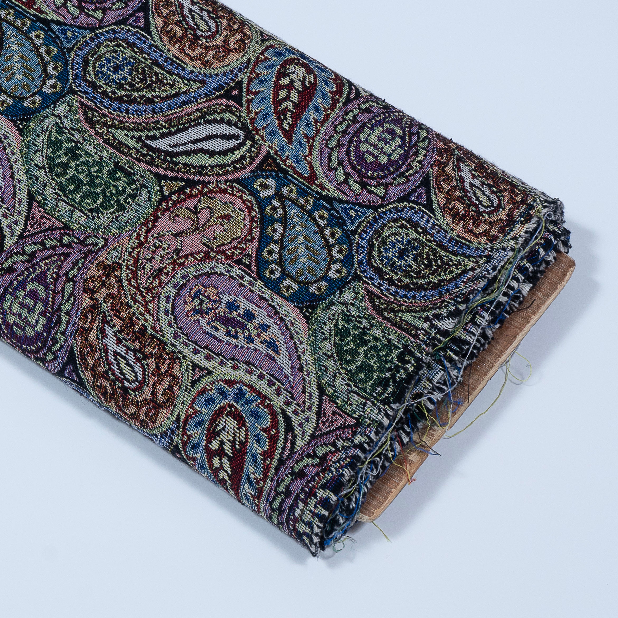 Multicolor Paisley Design Cotton Jacquard (Sku: JDD-411)