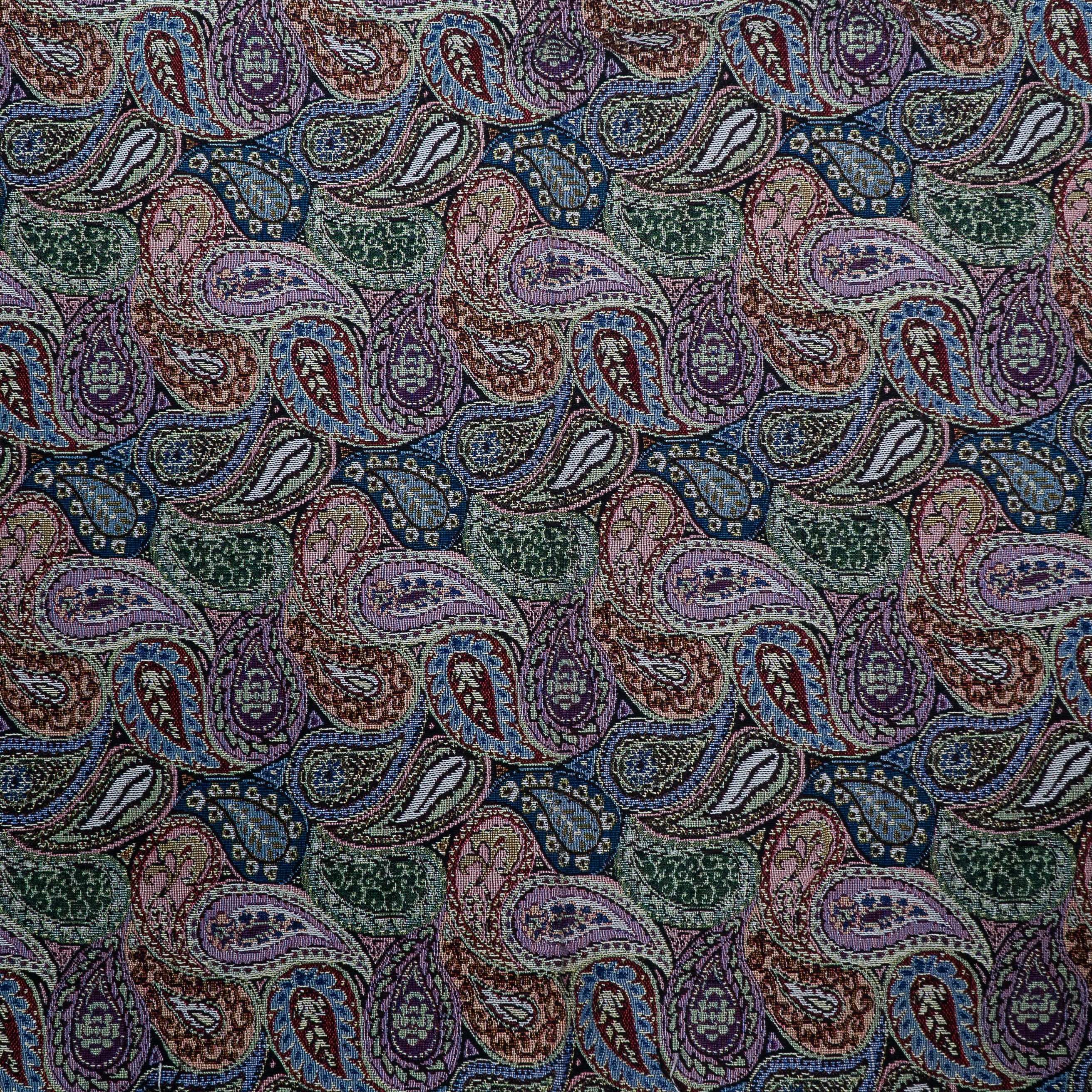 Multicolor Paisley Design Cotton Jacquard (Sku: JDD-411)