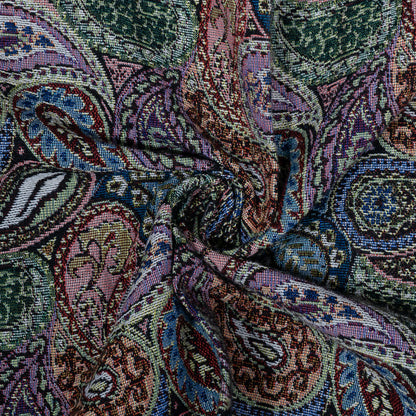 Multicolor Paisley Design Cotton Jacquard | SKU: JDD-411