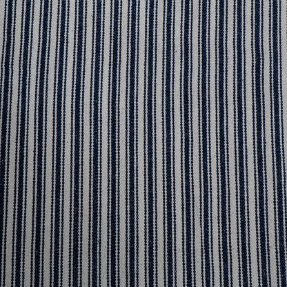 Black & White Stripes Cotton Jacquard | SKU: JDD-416