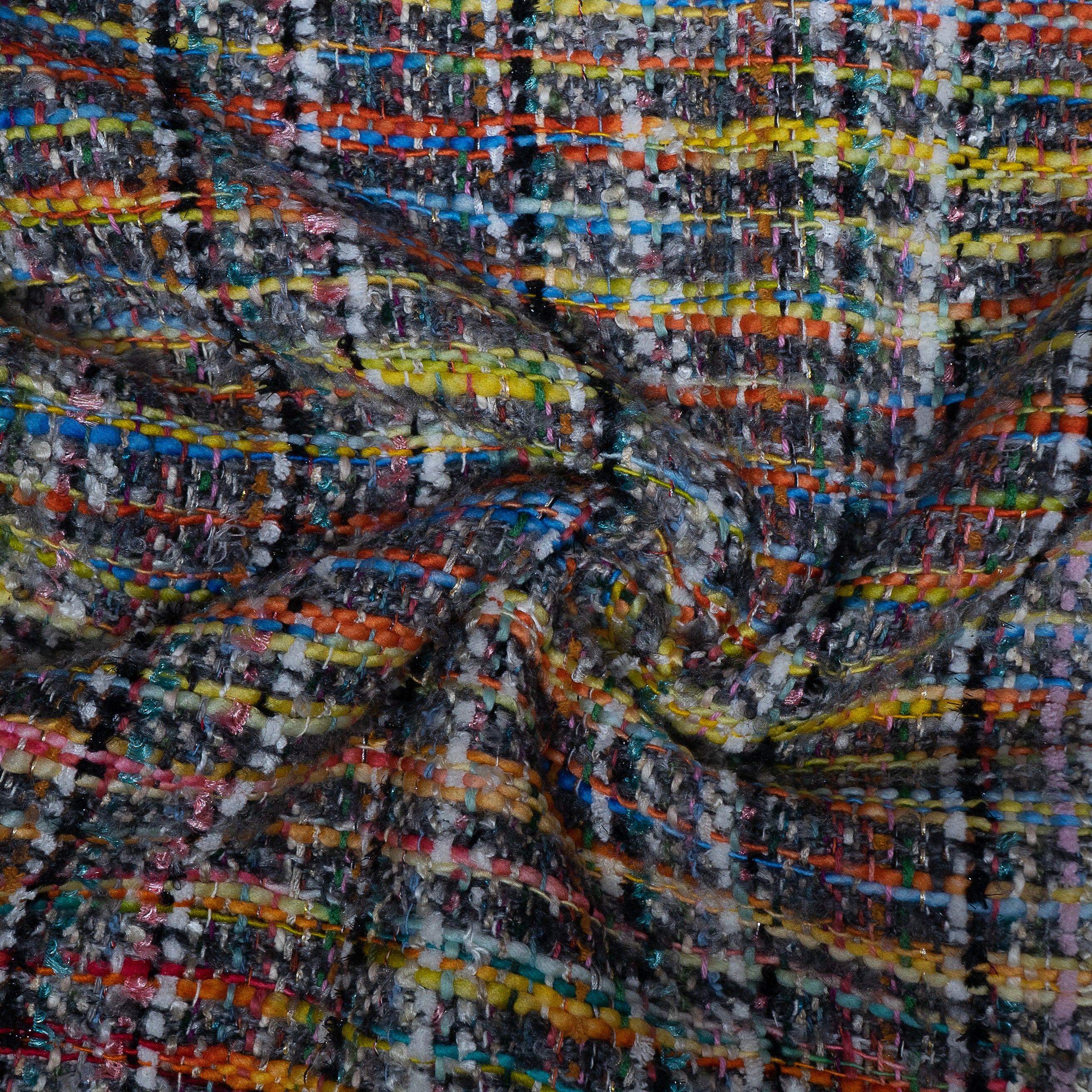 Multicolor Cotton Lurex Jacquard (Sku: JDD- 417)