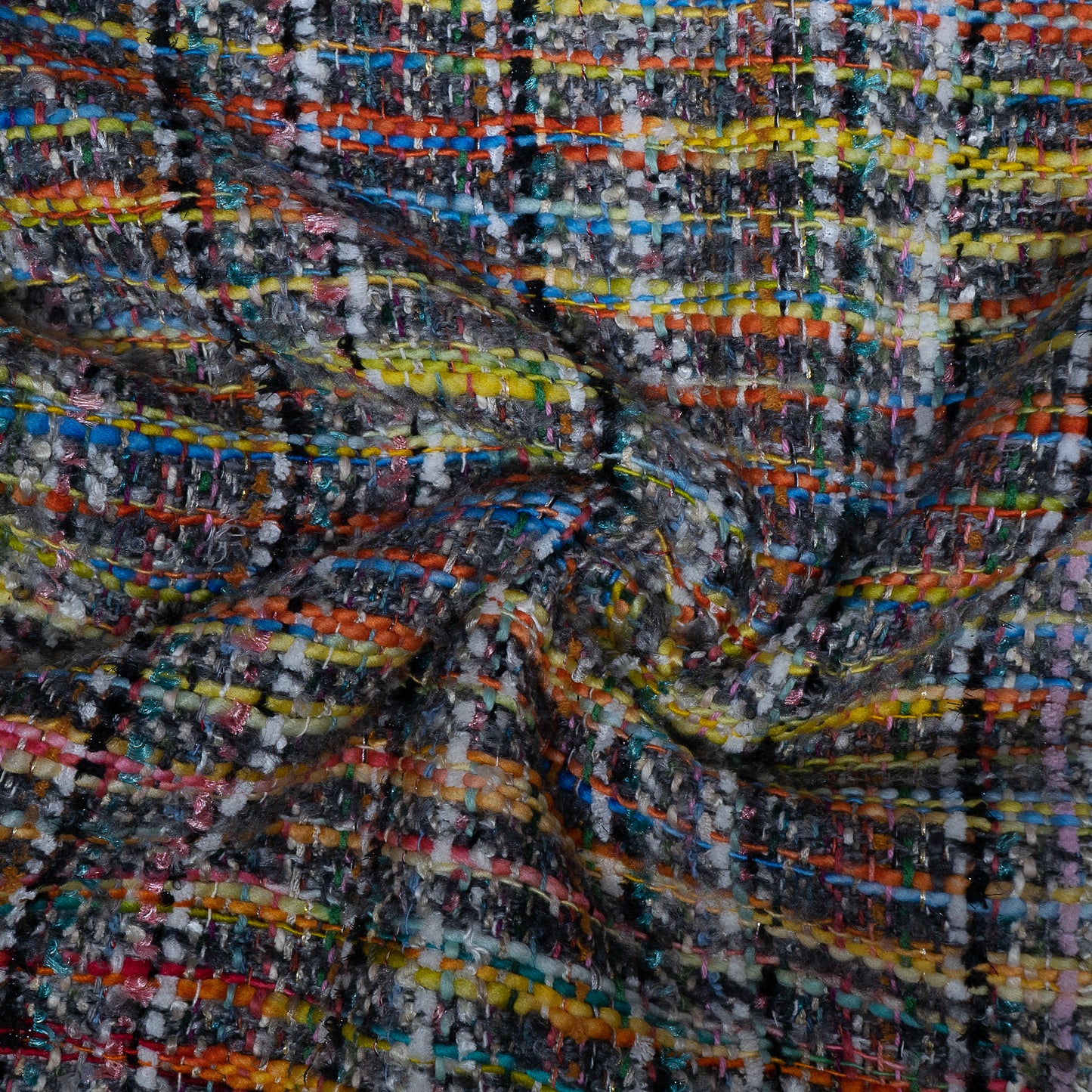 Multicolor Cotton Lurex Jacquard (Sku: JDD- 417)