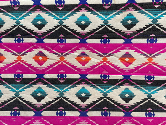 Multi Cotton Jacquard Fabric (Sku: JDD-419)