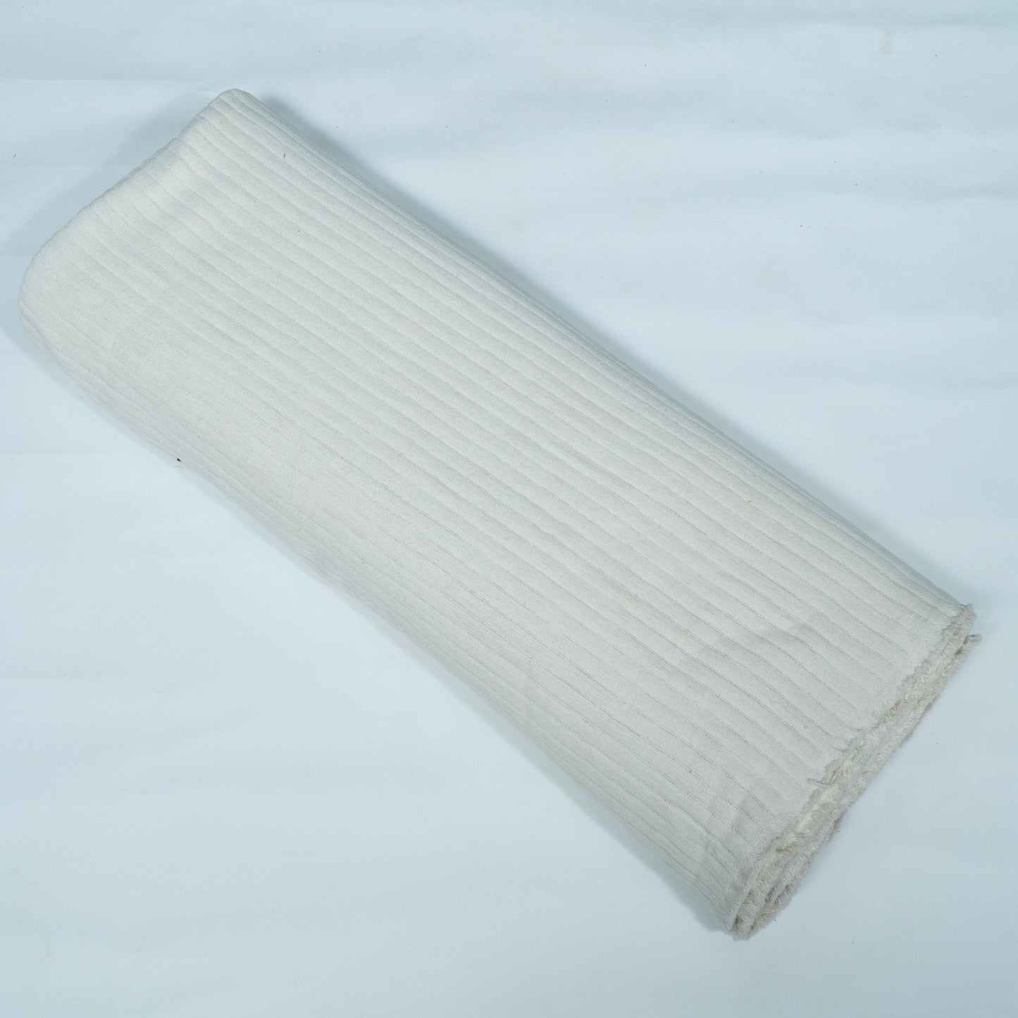 Off White Textured Dyeable Cotton Jacquard | SKU: JDD-421