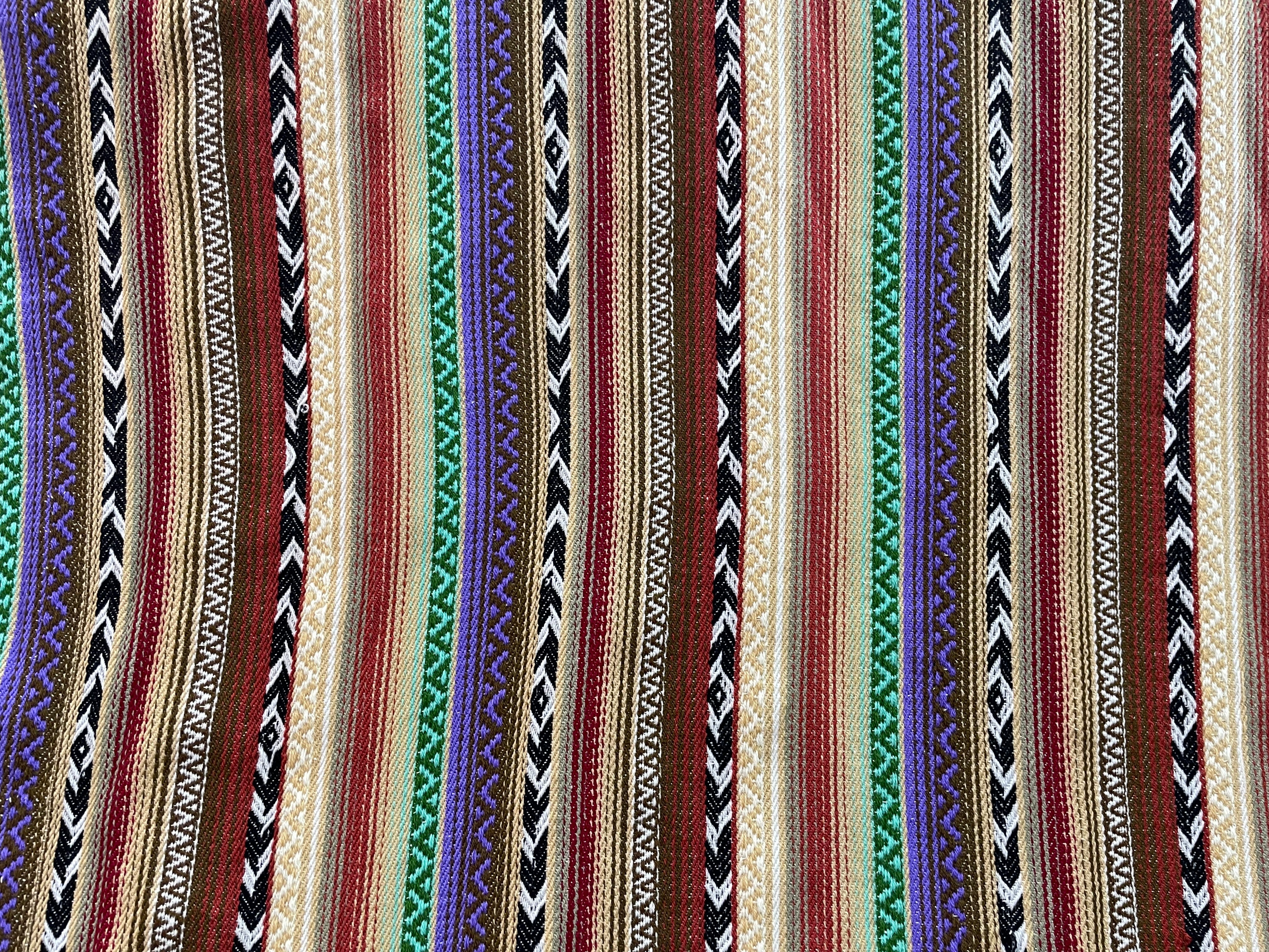 Multi Streep Cotton Jacquard Fabric (Sku: JDD-424)