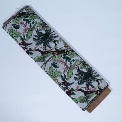 Tropical Jungle Animal Cotton Blend Jacquard (Sku: JDD-425)