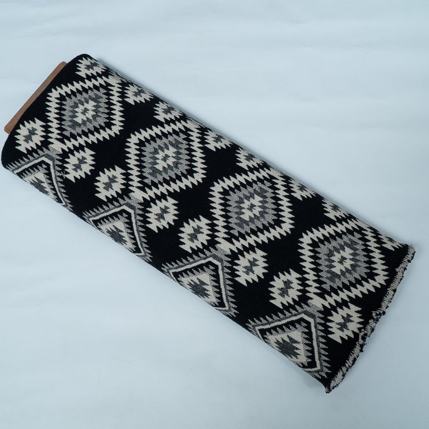 Black & White Abstract Design Cotton Blend Jacquard | SKU : JDD-449
