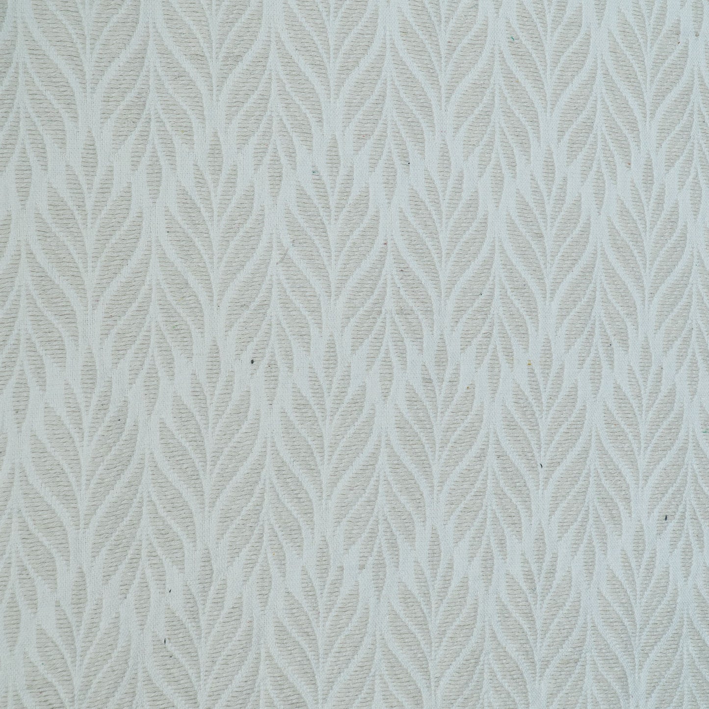 White Leaf Design Textures Dyeable Cotton Jacquard | SKU : JDD-450