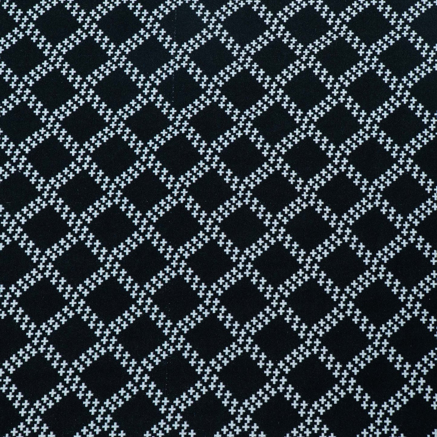 Black & White Design Cotton Blend Jacquard | SKU : JDD-464