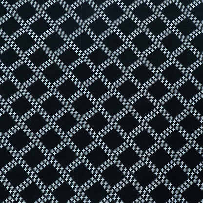 Black & White Design Cotton Blend Jacquard | SKU : JDD-464