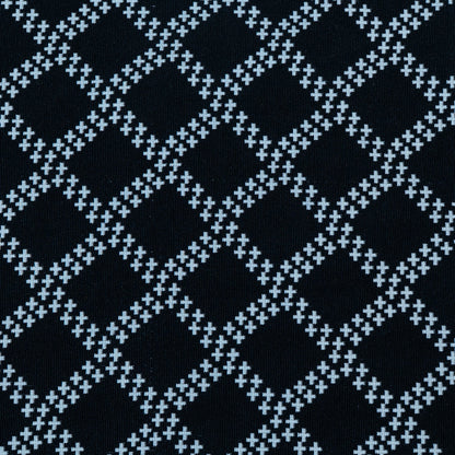 Black & White Design Cotton Blend Jacquard | SKU : JDD-464