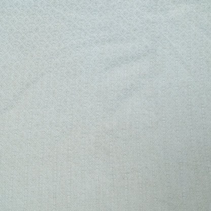 Off White Dyeable Textured Cotton Jacquard | SKU : JDD-467