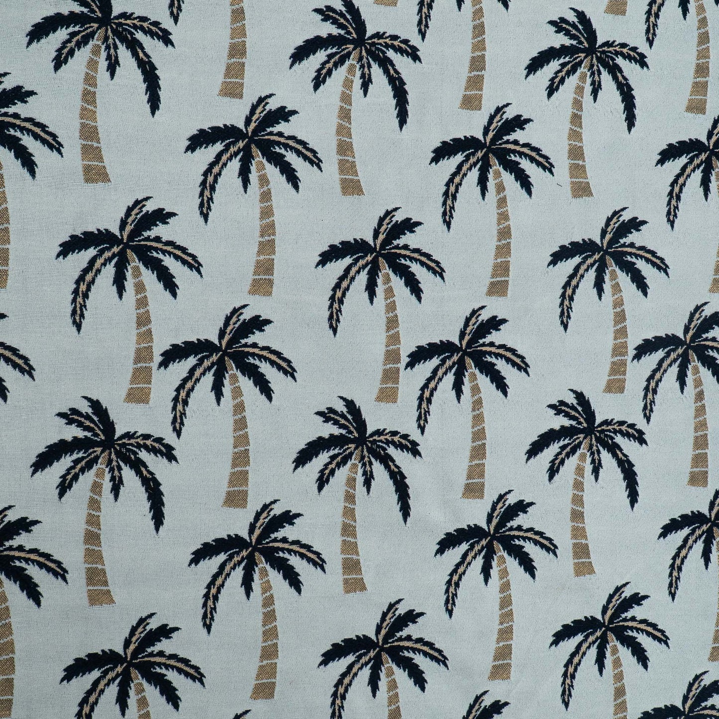White & Black Tropical Cotton Blend Jacquard | SKU: JDD-494