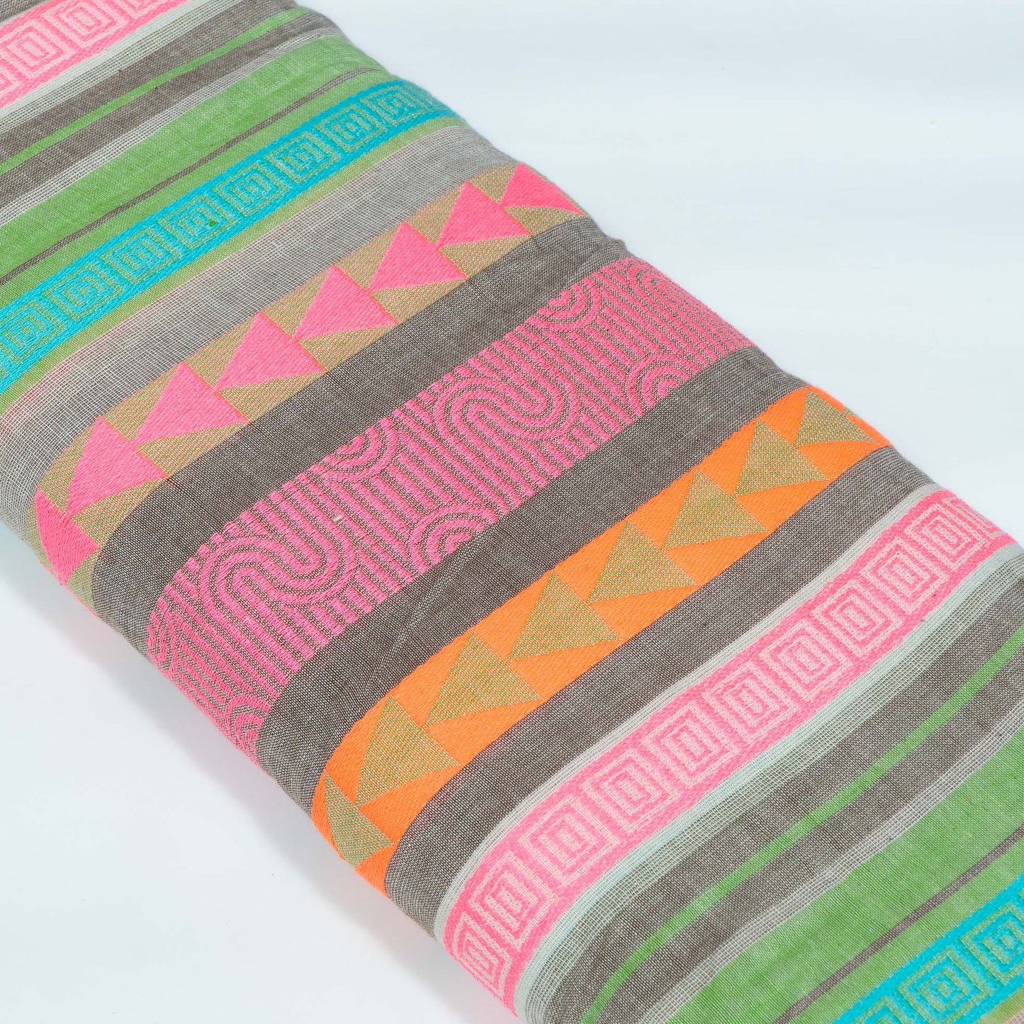 Multicolor Lightweight Cotton Acrylic Jacquard | SKU: JDD-495