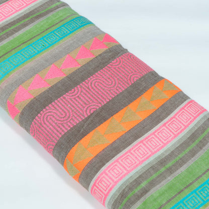 Multicolor Lightweight Cotton Acrylic Jacquard | SKU: JDD-495