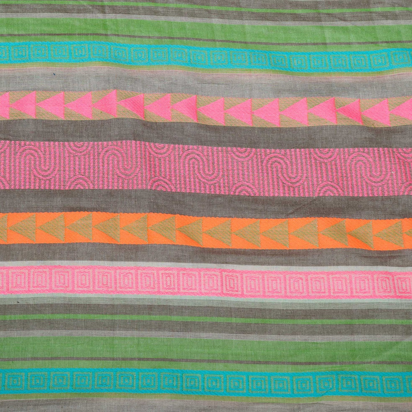 Multicolor Lightweight Cotton Acrylic Jacquard | SKU: JDD-495