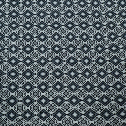 Black & Lurex Cotton Blend Jacquard | SKU: JDD-496