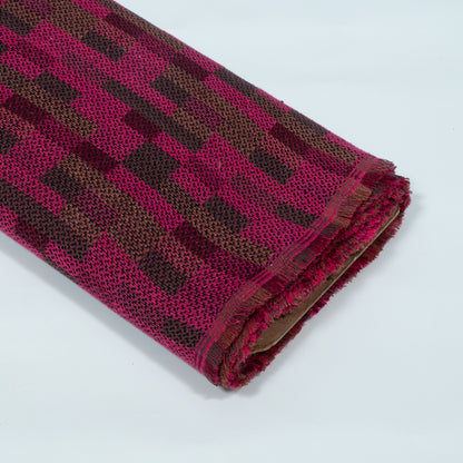 Multicolor Abstract Design Cotton Jaquard | SKU: JDD-497