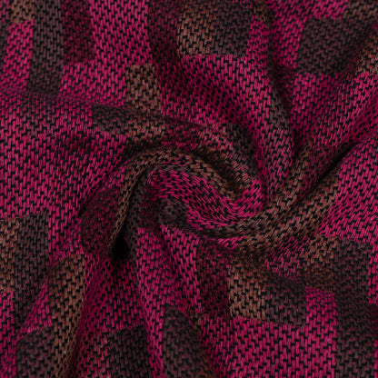 Multicolor Abstract Design Cotton Jaquard | SKU: JDD-497