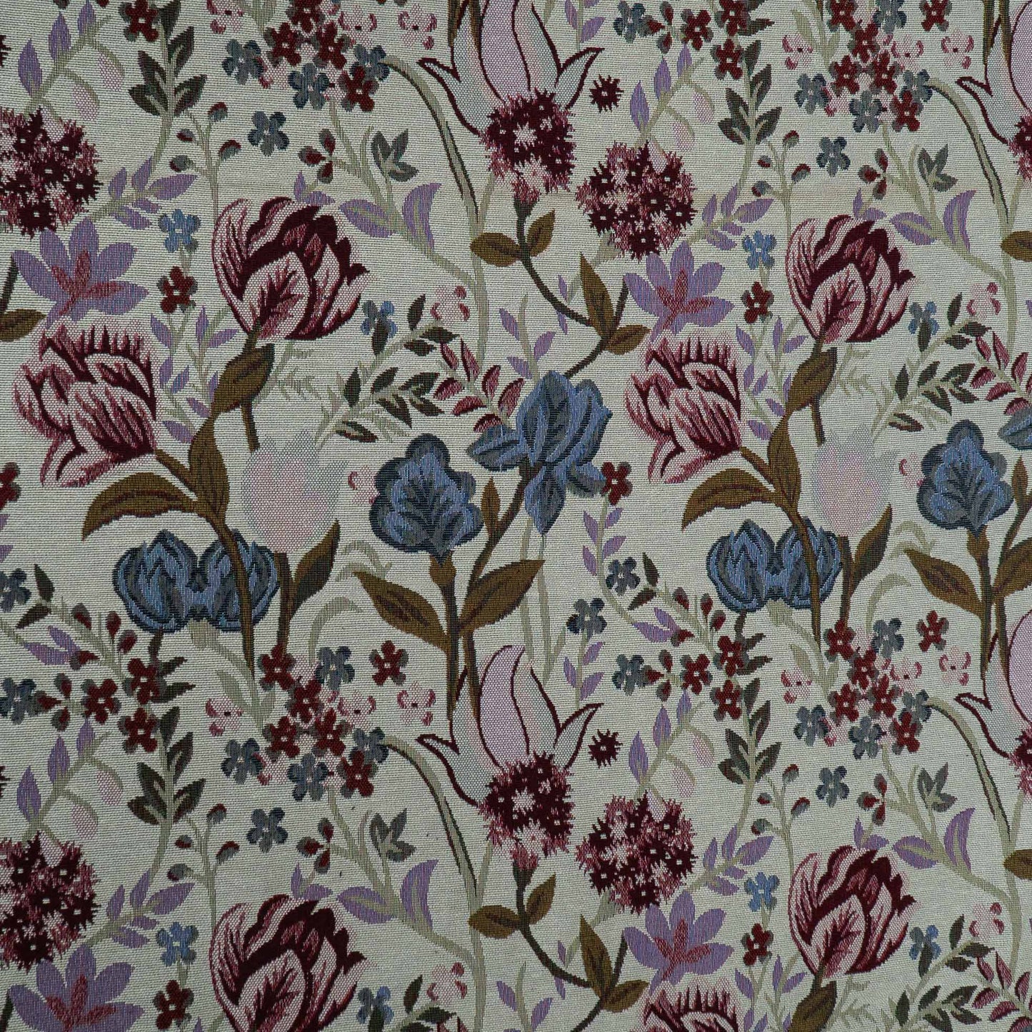 Off White Base Floral Design Cotton Blend Jacquard | SKU: JDD-498