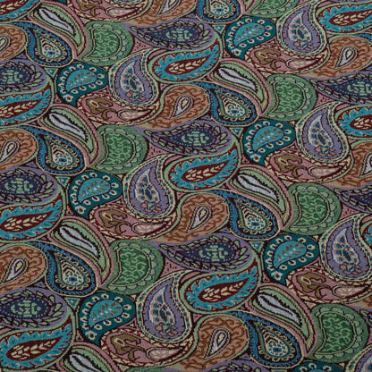Multicolor Paisley Design Cotton Blend Jacquard | SKU: JDD-500