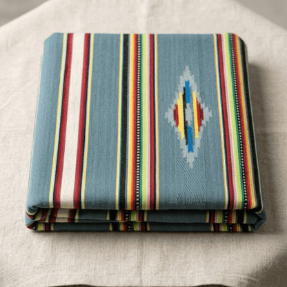 Olive Green & Multicolor Lightweight Cotton Jacquard | SKU: JDD-521