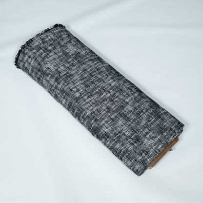 Black & White Cotton Blend Jacquard Fabric - 54" (137 cm)