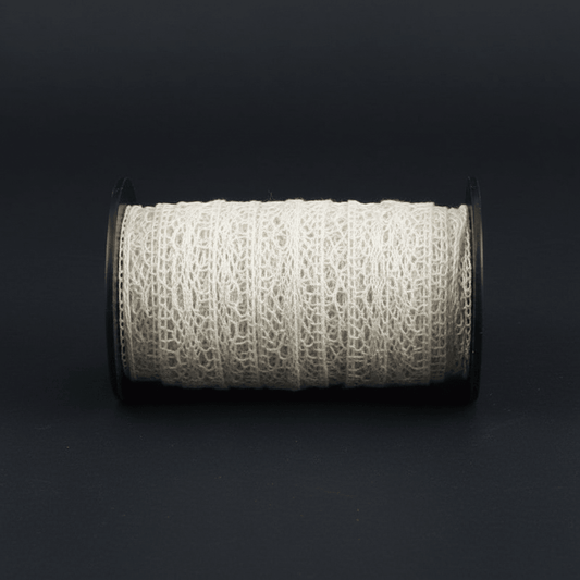 White Dyeable Crochet lace (Width : 4 CM & Sku: K-10)