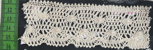 White Dyeable Crochet lace (Sku: K-11)