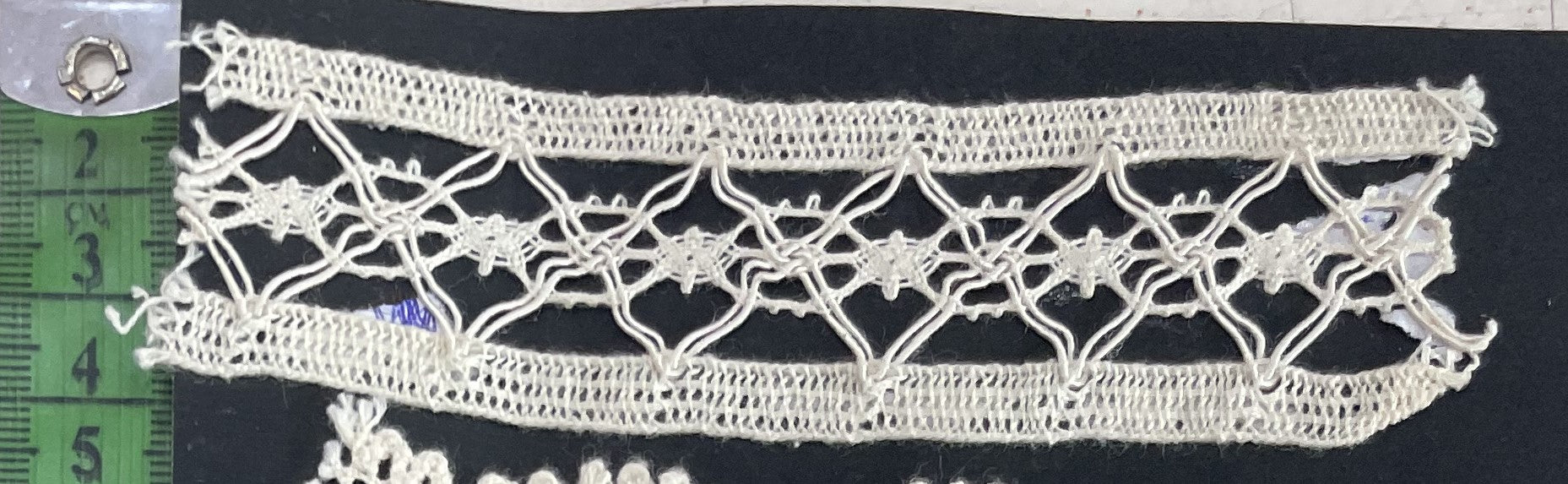 White Dyeable Crochet Lace (Sku: K-122)