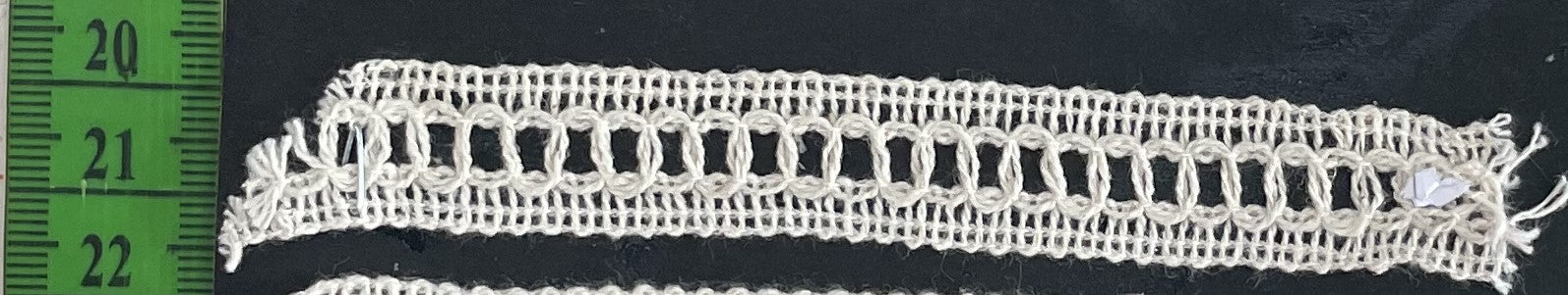 White Dyeable Crochet lace (Sku: K-13)