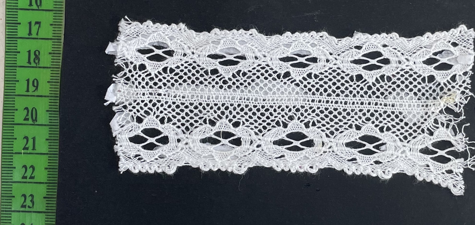 White Dyeable Crochet Lace (Sku: K-130)