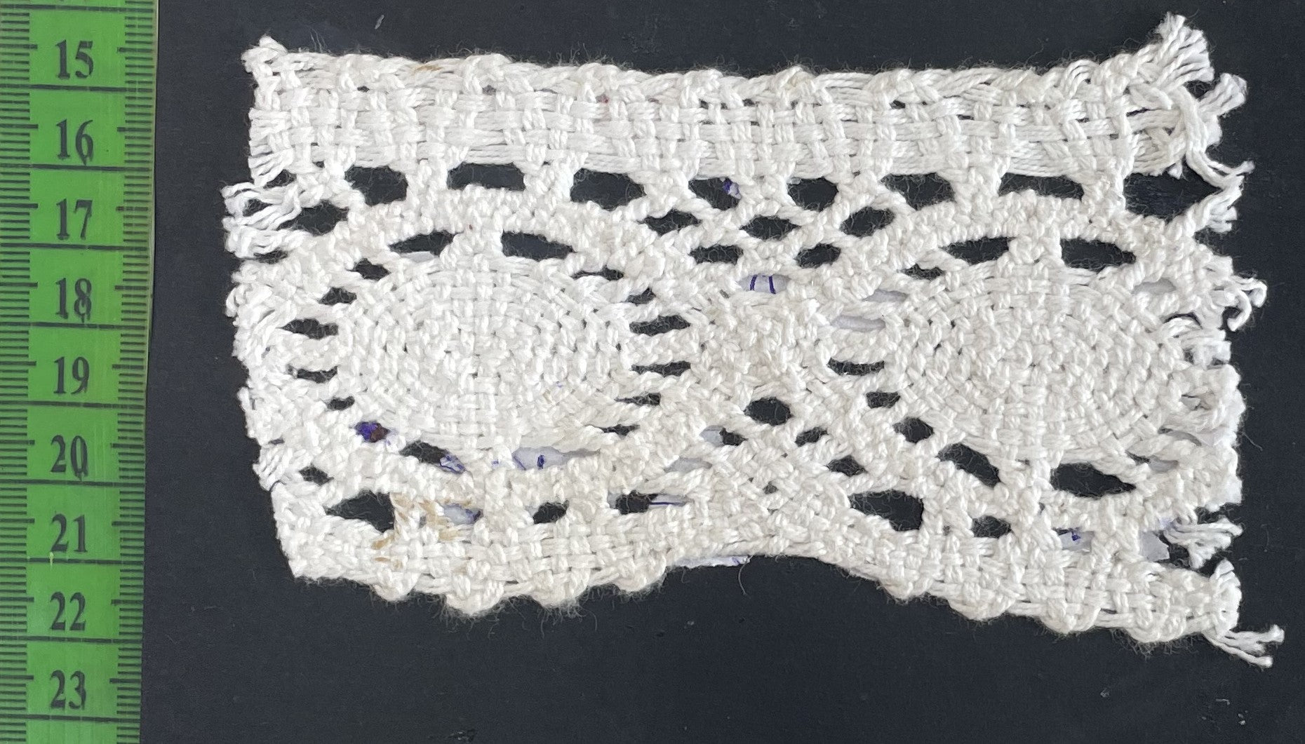 White Dyeable Crochet Lace (Sku: K-145)