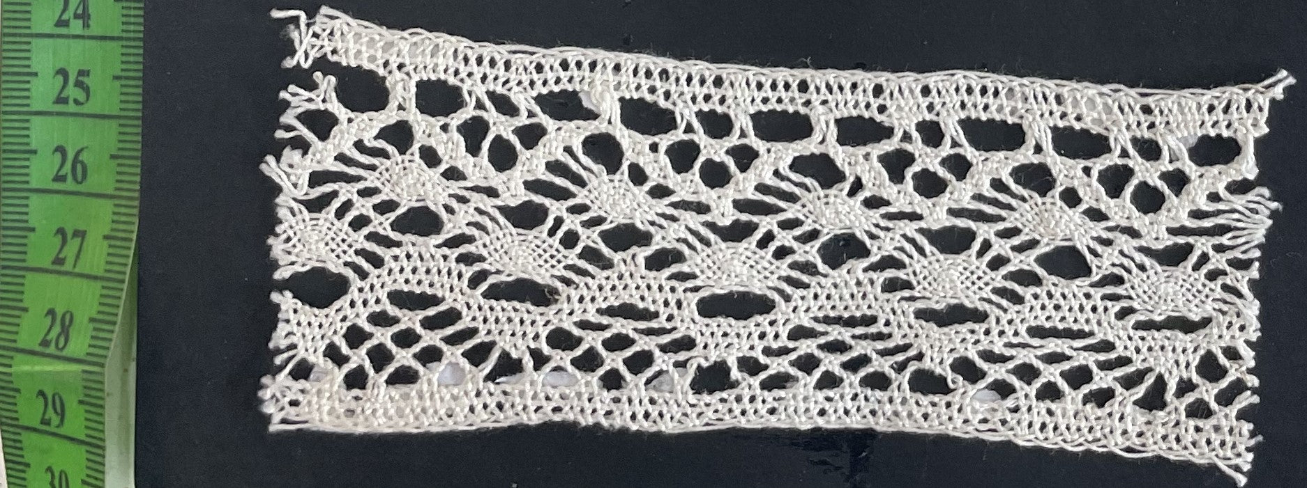 White Dyeable Crochet Lace (Sku: K-146)