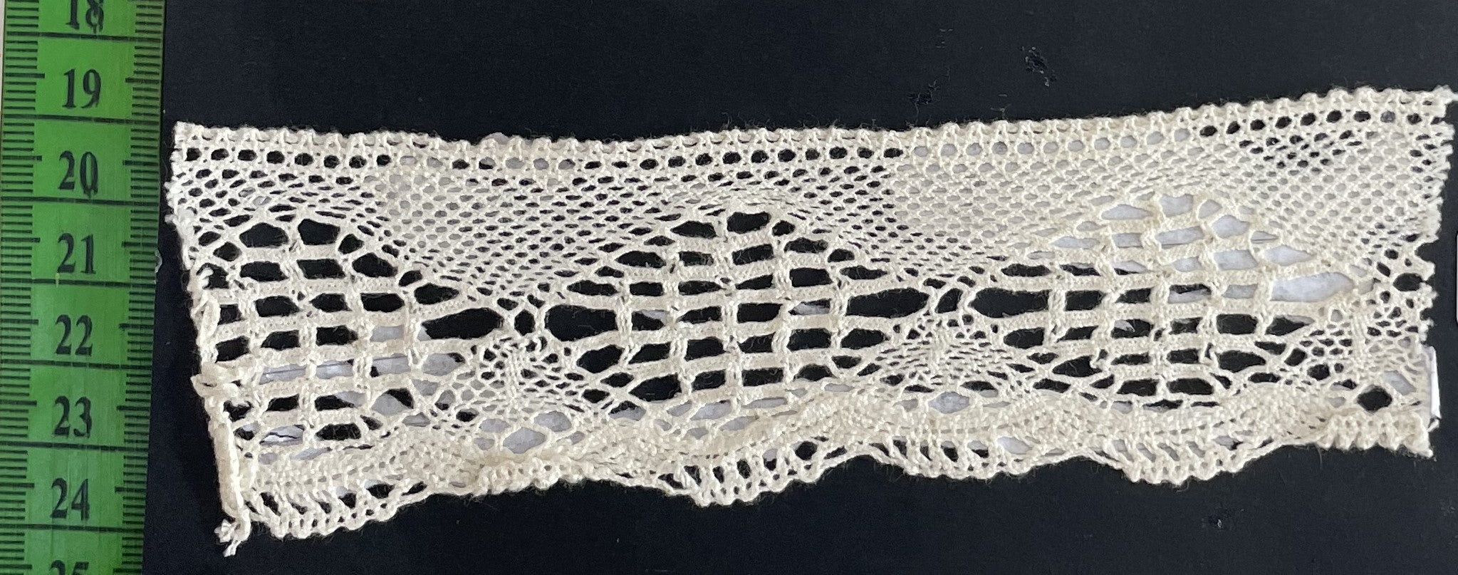 White Dyeable Crochet Lace (Sku: K-150)