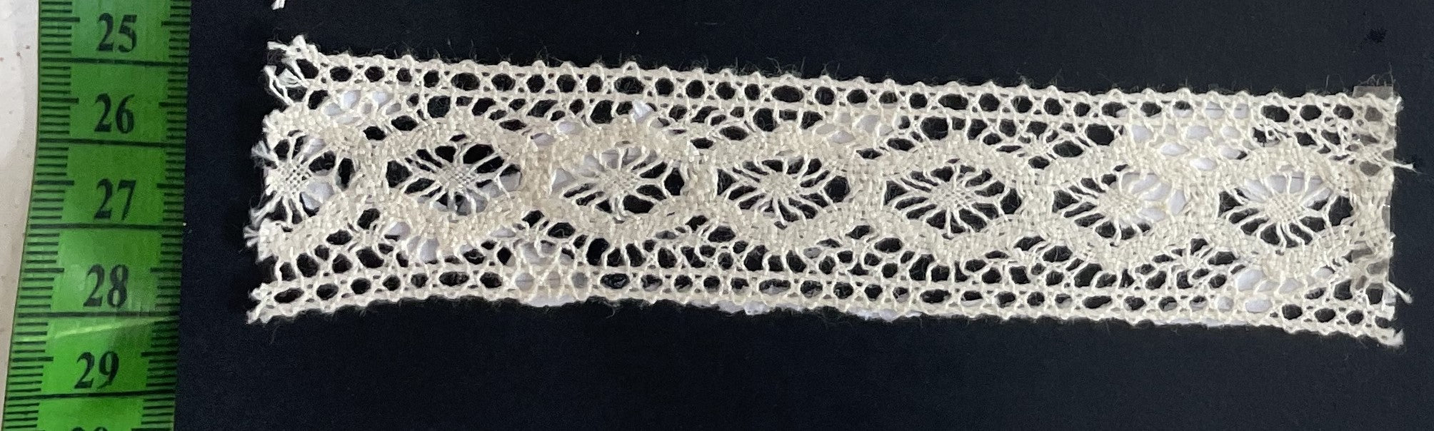 White Dyeable Crochet Lace (Sku: K-151)