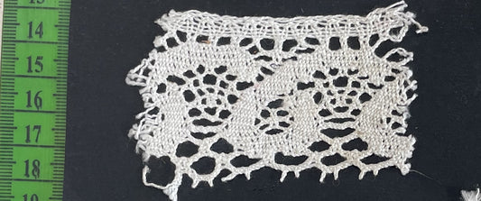 White Dyeable Crochet Lace (Sku: K-158)
