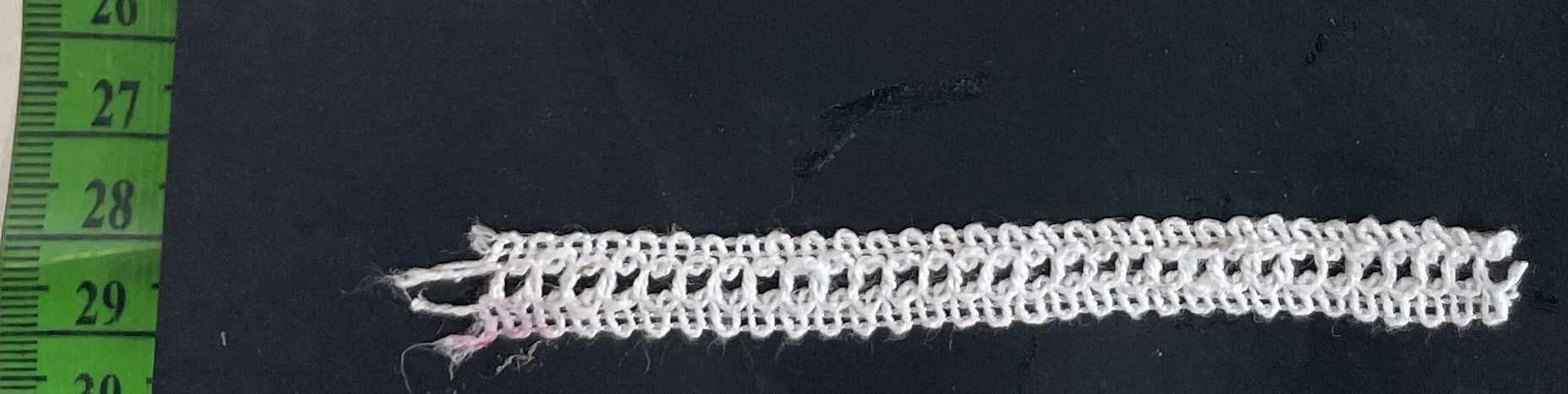 White Dyeable Crochet Lace (Sku: K-160)