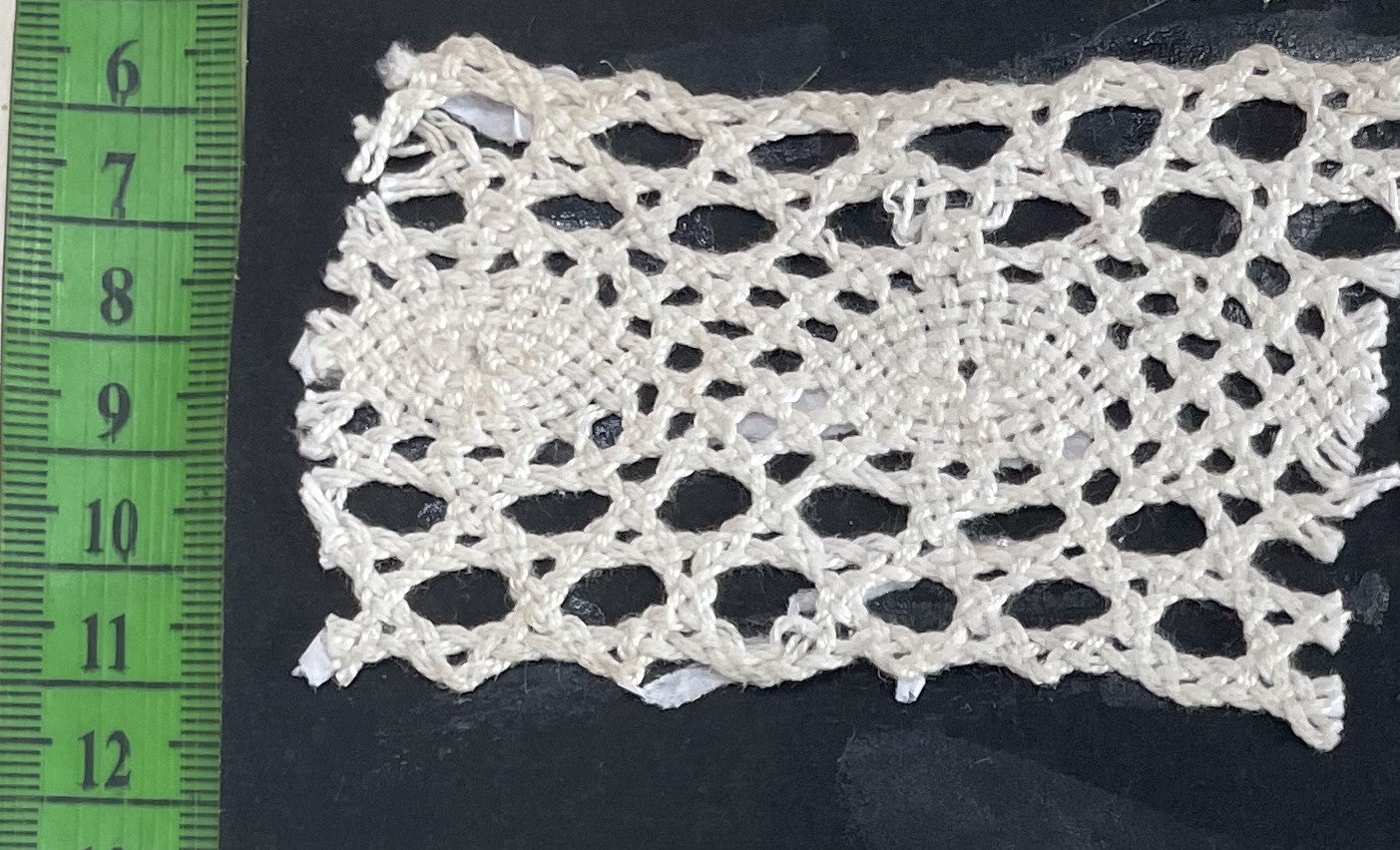 White Dyeable Crochet Lace (Sku: K-162)