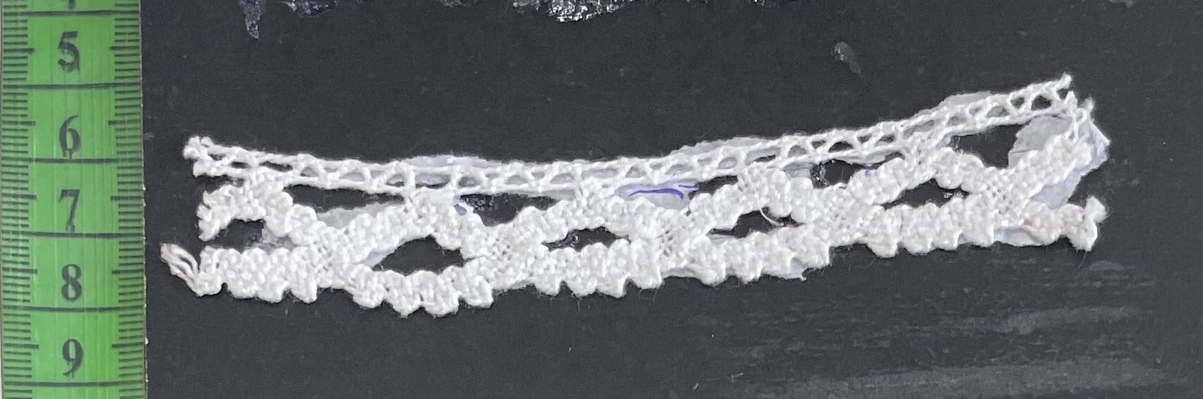 White Dyeable Crochet Lace (Sku: K-194)