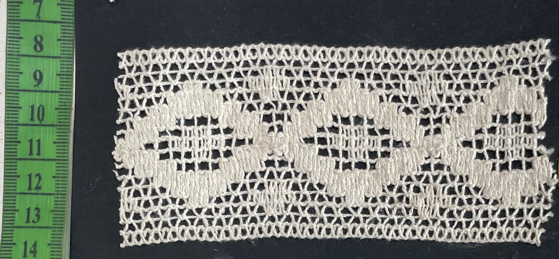 White Dyeable Crochet lace (Sku: K-24)