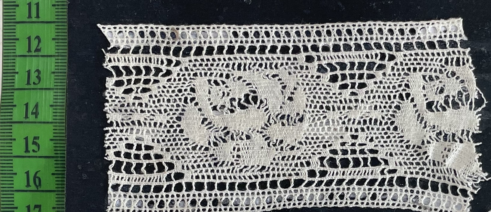 White Dyeable Crochet lace (Sku: K-3)