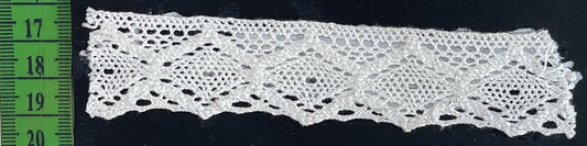 White Dyeable Crochet Lace (Sku: K-46)