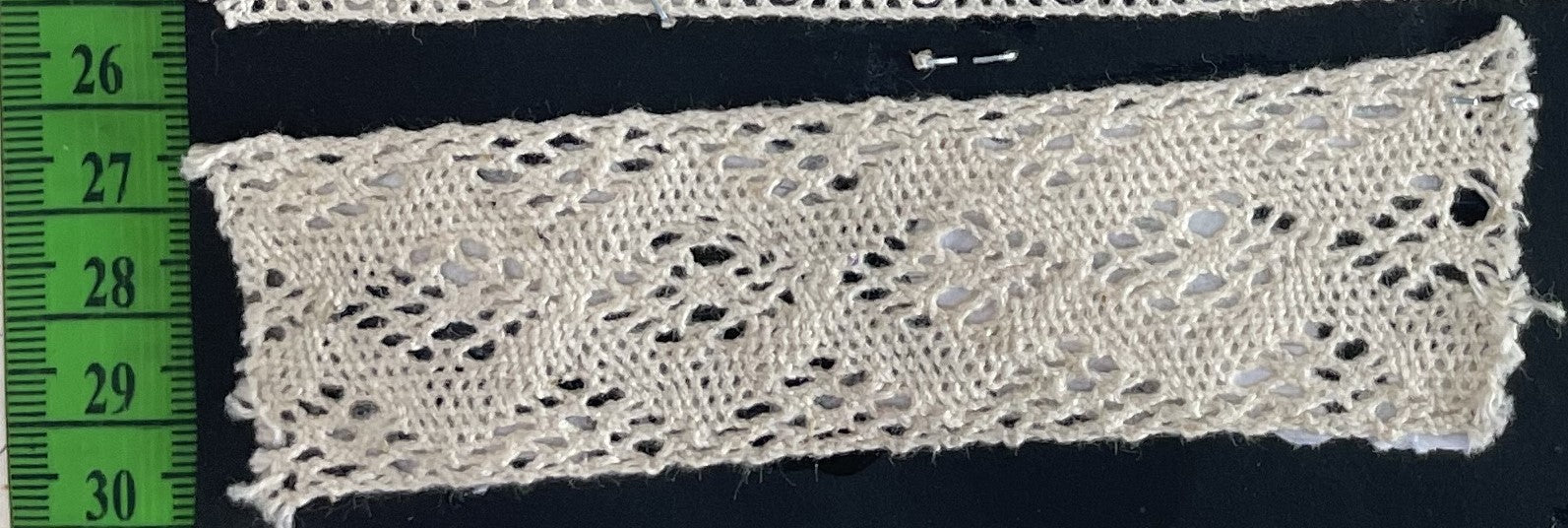 White Dyeable Crochet Lace (Sku: K-49)